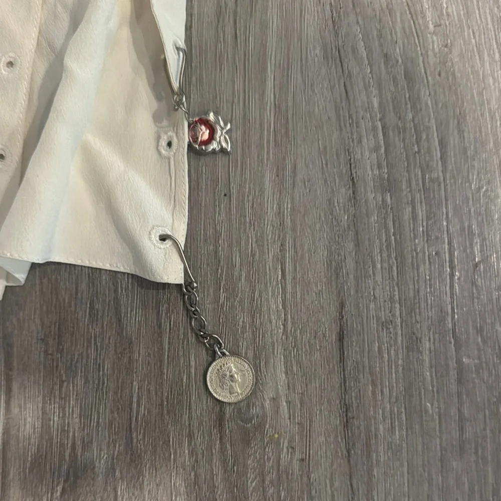 Vintage Jean Paul Gaultier FEMME Cream Blouse - Picture 5 of 7